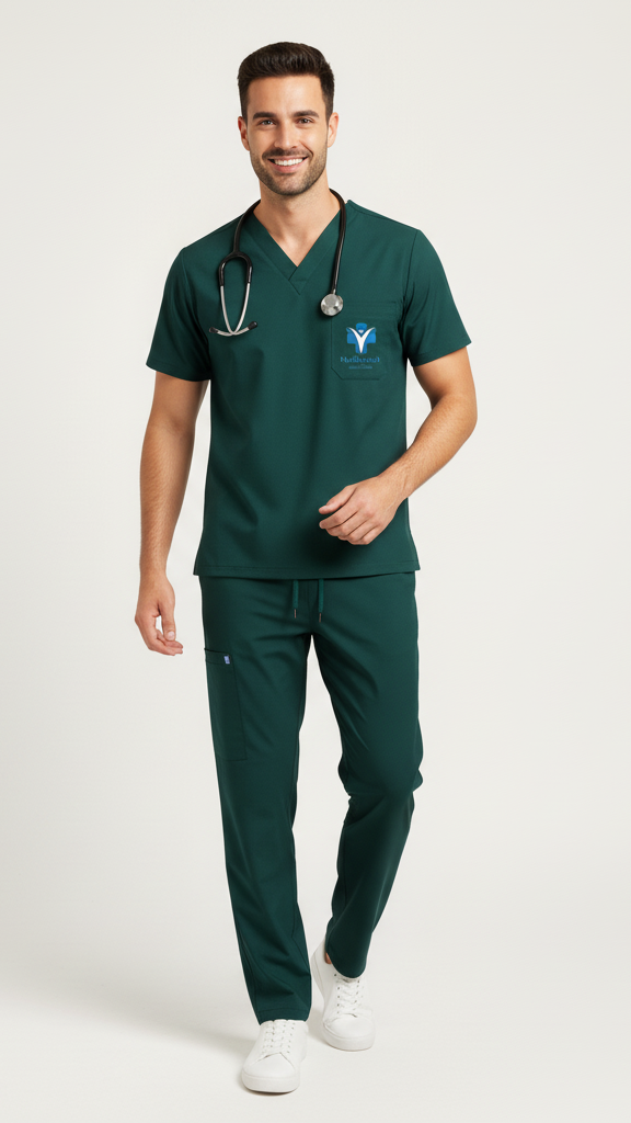 Medease Essential Scrub (light green)